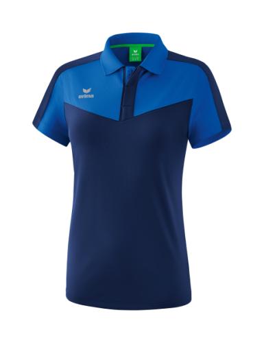 Erima Frauen Squad Poloshirt - new royal/new navy (Grösse: 38) von Erima