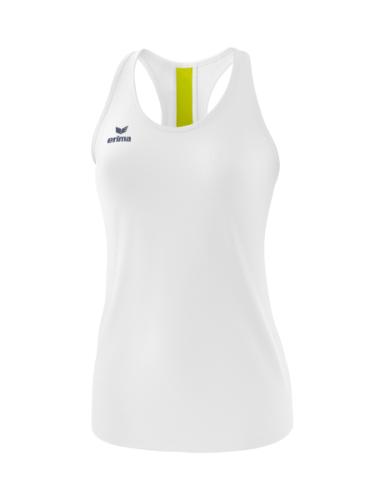 Erima Frauen Squad Tanktop - weiß/slate grey/bio lime (Grösse: 34) von Erima