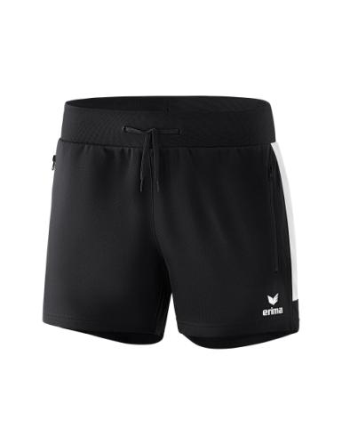 Erima Frauen Squad Worker Shorts - schwarz/weiß (Grösse: 34) von Erima