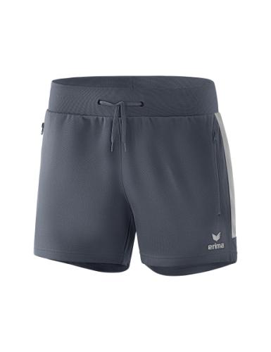 Erima Frauen Squad Worker Shorts - slate grey/silver grey (Grösse: 34) von Erima