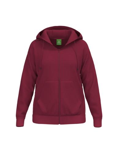 Erima Frauen TS Hoody Jacket - new bordeaux (Grösse: 42) von Erima