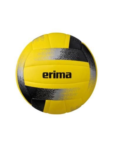 Erima Hybrid Volleyball - gelb/schwarz/silber (Grösse: 5) von Erima