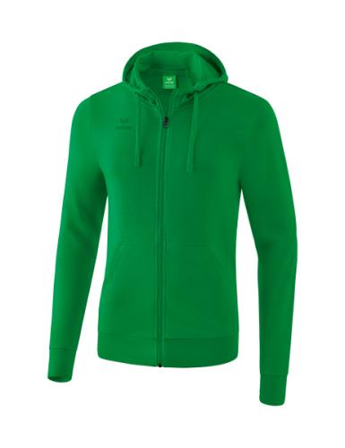 Erima Kapuzensweatjacke für Kinder - smaragd (Grösse: 128) von Erima