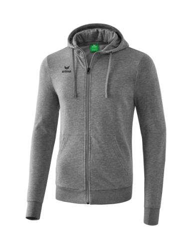 Erima Kapuzensweatjacke - grey/melange (Grösse: L) von Erima