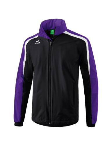 Erima Liga 2.0 Allwetterjacke - schwarz/violet/weiß (Grösse: S) von Erima