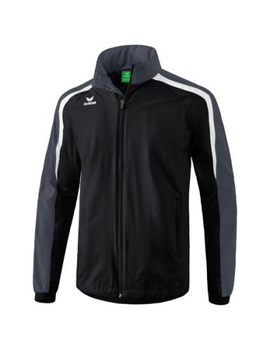 Erima Liga 2.0 Allwetterjacke - schwarz/weiß/dunkelgrau (Grösse: S) von Erima