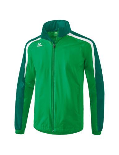 Erima Liga 2.0 Allwetterjacke - smaragd/evergreen/weiß (Grösse: L) von Erima