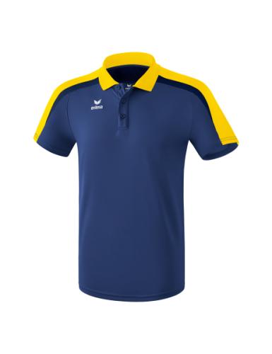 Erima Liga 2.0 Poloshirt - new navy/gelb/dark navy (Grösse: L) von Erima