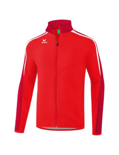 Erima Liga 2.0 Präsentationsjacke - rot/dunkelrot/weiß (Grösse: XXL) von Erima