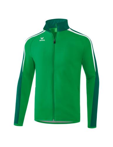 Erima Liga 2.0 Präsentationsjacke - smaragd/evergreen/weiß (Grösse: XL) von Erima