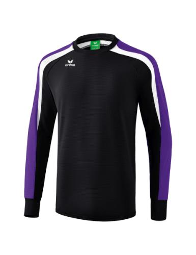 Erima Liga 2.0 Sweatshirt - schwarz/violet/weiß (Grösse: M) von Erima