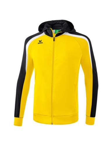 Erima Liga 2.0 Trainingsjacke mit Kapuze - gelb/schwarz/weiß (Grösse: XXXL) von Erima