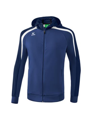 Erima Liga 2.0 Trainingsjacke mit Kapuze - new navy/dark navy/weiß (Grösse: XXXXL) von Erima