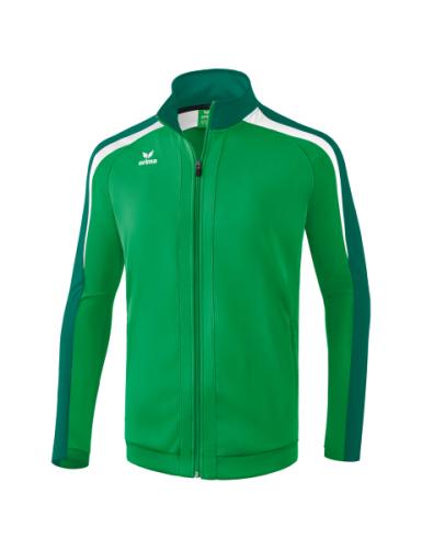 Erima Liga 2.0 Trainingsjacke - smaragd/evergreen/weiß (Grösse: S) von Erima