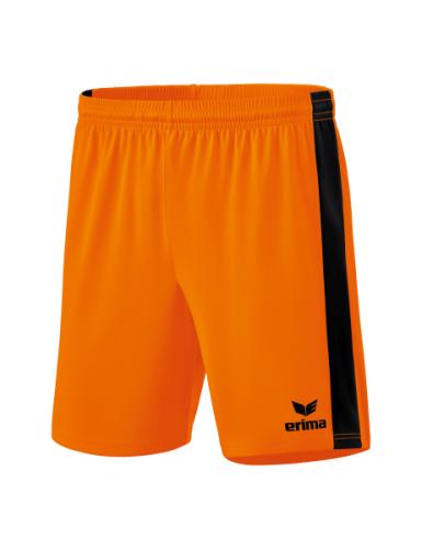 Erima Retro Star Shorts - new orange/schwarz (Grösse: M) von Erima