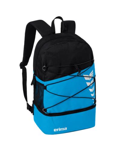 Erima SIX WINGS Rucksack - curacao/schwarz (Grösse: 1) von Erima