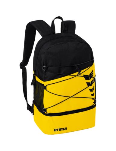 Erima SIX WINGS Rucksack - gelb/schwarz von Erima