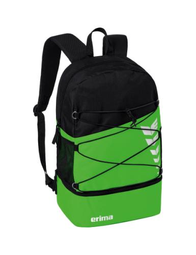 Erima SIX WINGS Rucksack - green/schwarz (Grösse: 1) von Erima