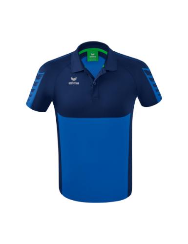 Erima Six Wings Poloshirt - new royal/new navy (Grösse: S) von Erima