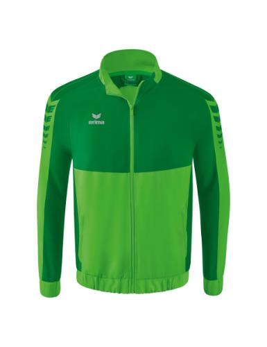 Erima Six Wings Präsentationsjacke - green/smaragd (Grösse: M) von Erima