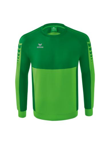 Erima Six Wings Sweatshirt - green/smaragd (Grösse: L) von Erima