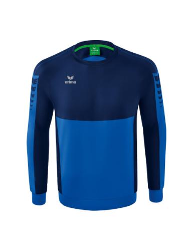 Erima Six Wings Sweatshirt - new royal/new navy (Grösse: M) von Erima