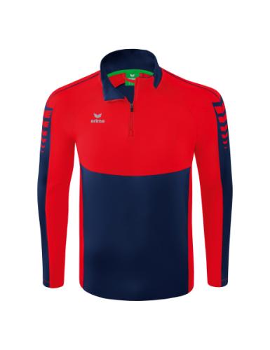 Erima Six Wings Trainingstop für Kinder - new navy/rot (Grösse: 152) von Erima