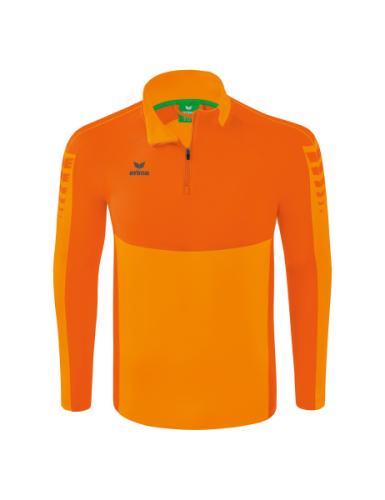 Erima Six Wings Trainingstop für Kinder - new orange/orange (Grösse: 152) von Erima