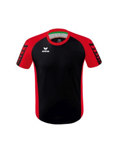 Erima Six Wings Trikot - schwarz/rot (Grösse: XL) von Erima