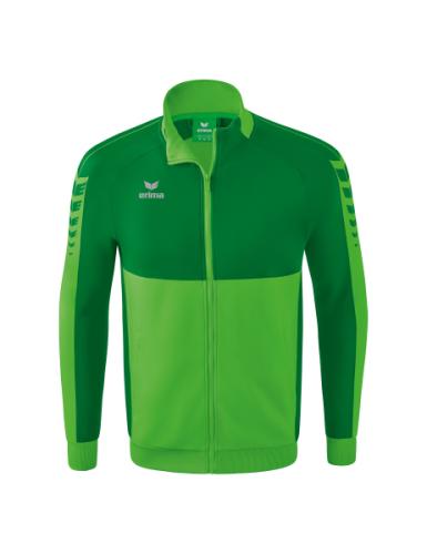 Erima Six Wings Worker Jacke für Kinder - green/smaragd (Grösse: 164) von Erima