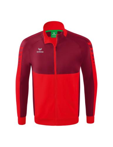 Erima Six Wings Worker Jacke für Kinder - rot/bordeaux (Grösse: 164) von Erima