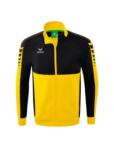 Erima Six Wings Worker Jacke - gelb/schwarz (Grösse: XXL) von Erima