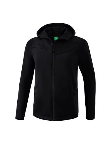 Erima Softshelljacke Performance für Kinder - schwarz (Grösse: 128) von Erima