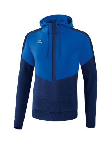 Erima Squad Kapuzensweat - new royal/new navy (Grösse: M) von Erima