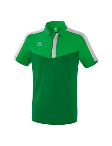 Erima Squad Poloshirt - fern green/smaragd/silver grey (Grösse: M) von Erima