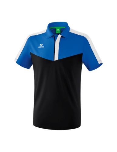 Erima Squad Poloshirt - new royal/schwarz/weiß (Grösse: M) von Erima