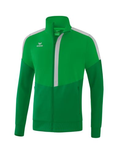 Erima Squad Worker Jacke - fern green/smaragd/silver grey (Grösse: M) von Erima