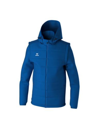 Erima TEAM Jacke mit abnehmbaren Ärmeln - new royal (Grösse: L) von Erima