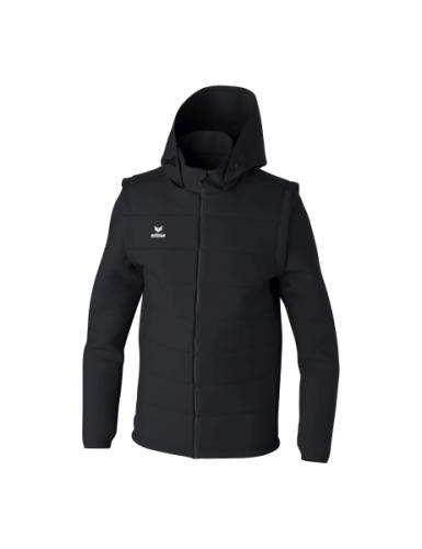 Erima TEAM Jacke mit abnehmbaren Ärmeln - schwarz (Grösse: XXL) von Erima