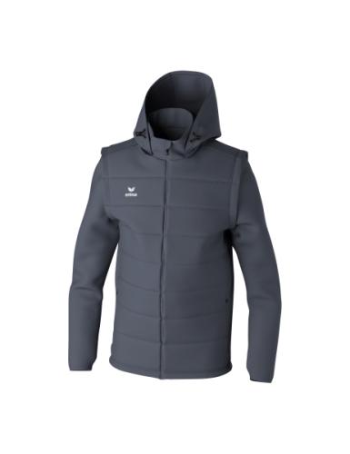 Erima TEAM Jacke mit abnehmbaren Ärmeln - slate grey (Grösse: L) von Erima