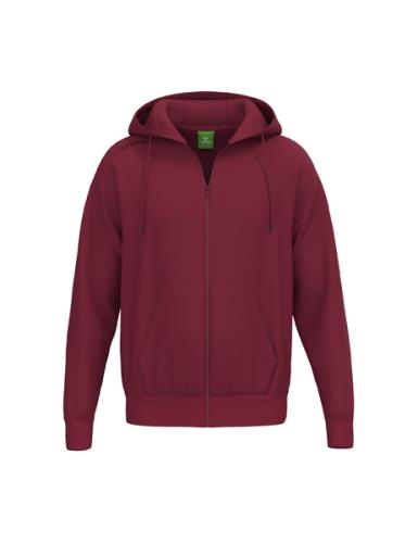 Erima TS Hoody Jacket für Kinder- new bordeaux (Grösse: 152) von Erima