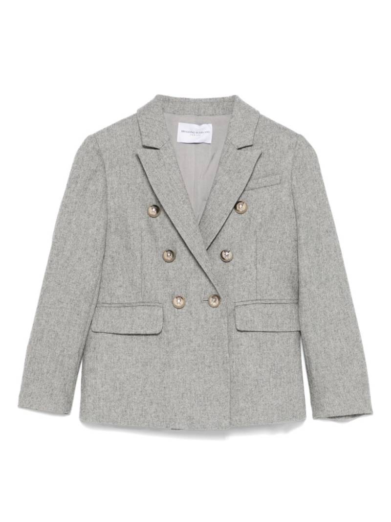 Ermanno Scervino Junior double-breasted blazer - Grey von Ermanno Scervino Junior