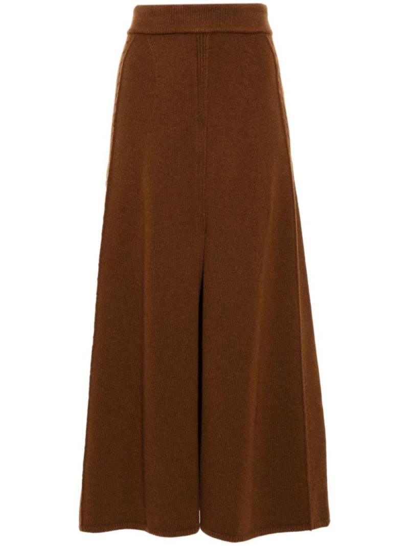 Ermanno Scervino A-line midi skirt - Brown von Ermanno Scervino