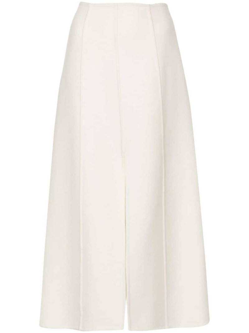 Ermanno Scervino A-line midi skirt - White von Ermanno Scervino