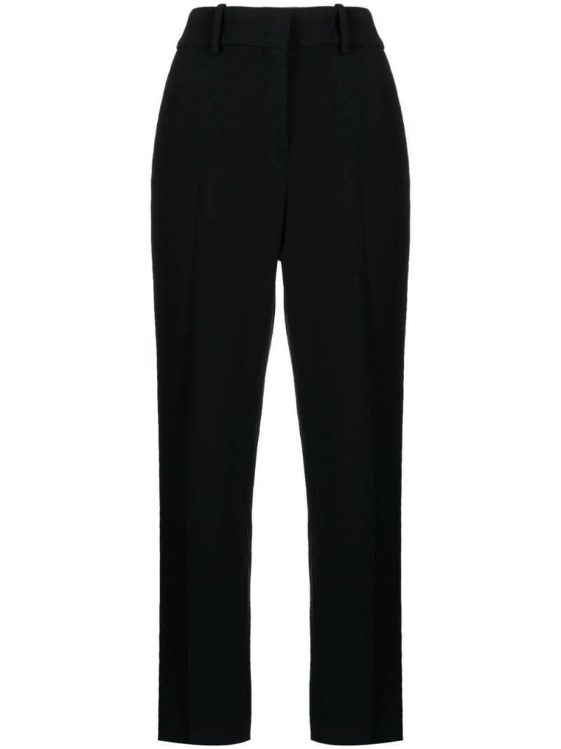 Ermanno Scervino Cady high-waist tailored trousers - Black von Ermanno Scervino