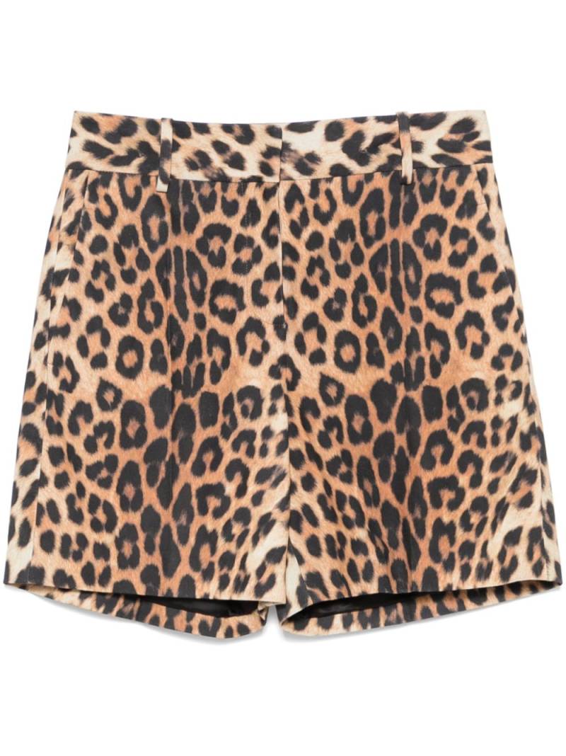 Ermanno Scervino animal-print shorts - Brown von Ermanno Scervino