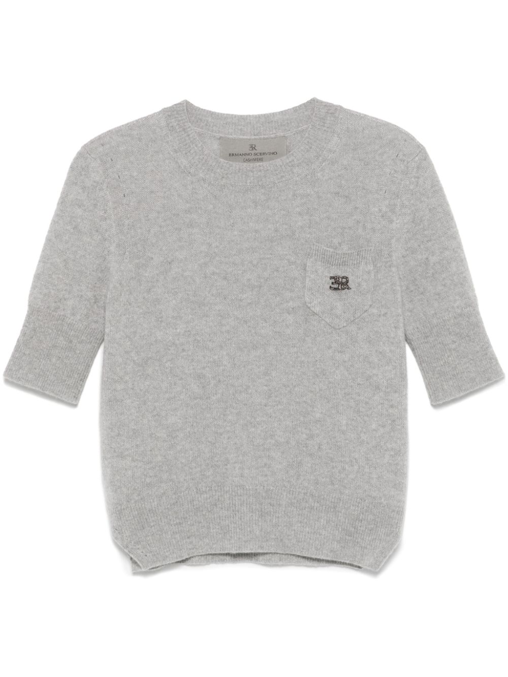 Ermanno Scervino cashmere top - Grey von Ermanno Scervino