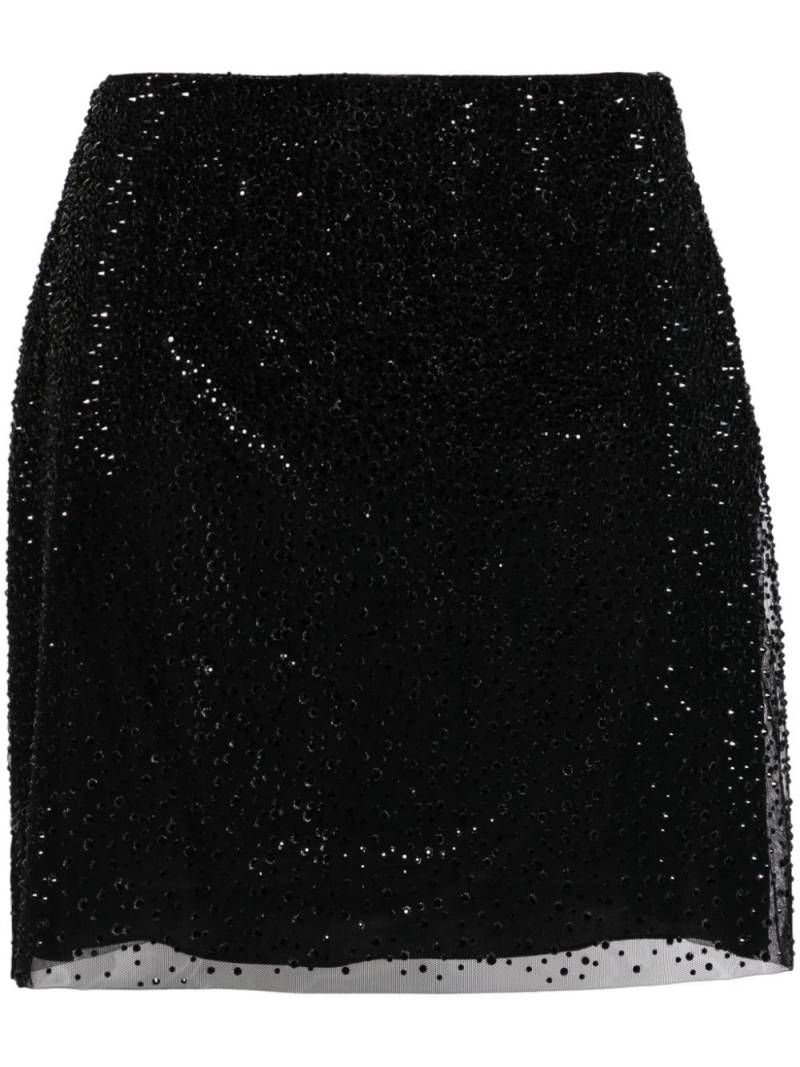 Ermanno Scervino crystal-embellished mini skirt - Black von Ermanno Scervino