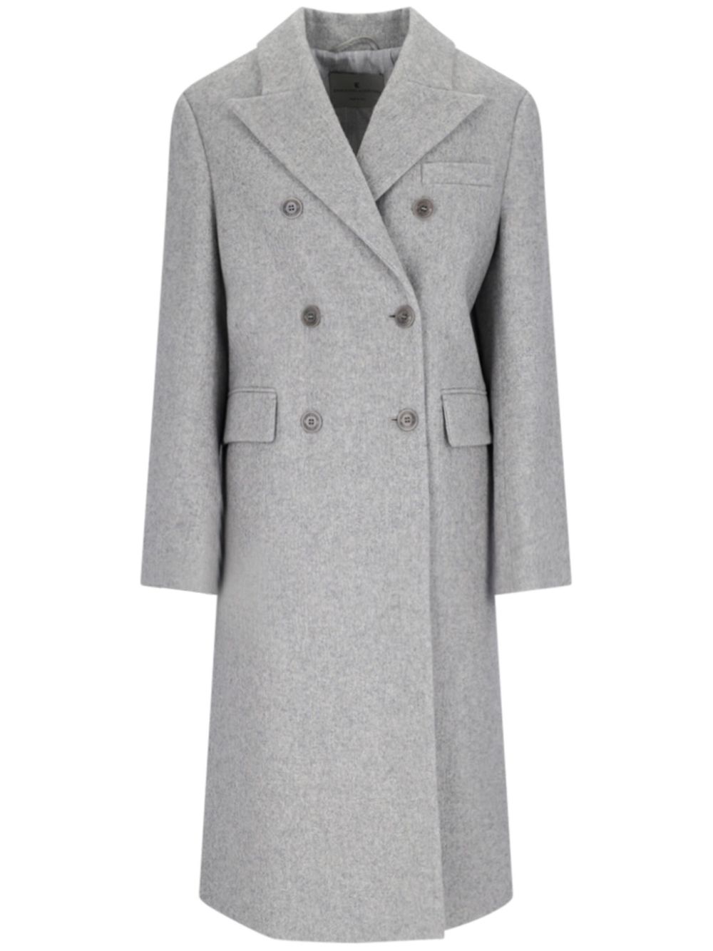 Ermanno Scervino double-breasted coat - Grey von Ermanno Scervino