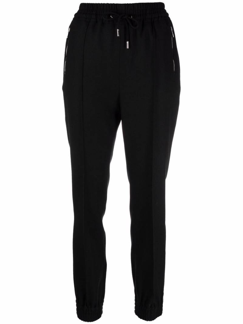 Ermanno Scervino drawstring-waist trousers - Black von Ermanno Scervino